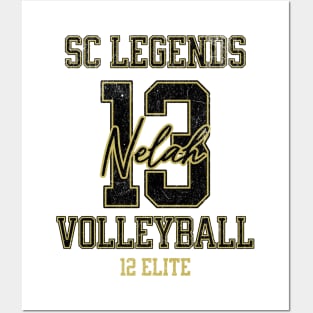 Nelah #13 SC Legends (12 Elite) - White Posters and Art